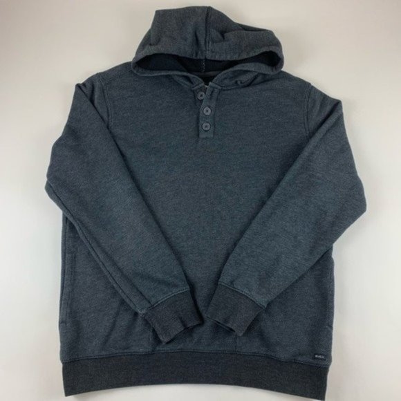 RVCA Other - RVCA Mens Gray Knit Pullover Hoodie